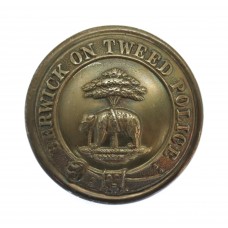 Berwick-upon-Tweed Borough Police Coat of Arms Button (26mm)