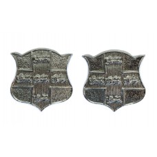 Pair of York City Police Collar Badges