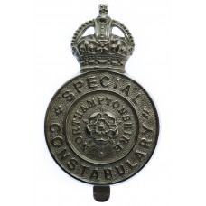 Northamptonshire Special Constabulary Cap Badge - King's Crown