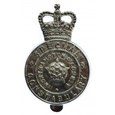 Northampton & County Special Constabulary Cap Badge - Queen's Crown