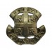 Durham County Constabulary White Metal Coat of Arms Cap Badge