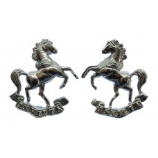 Pair of Kent Constabulary Collar Badges