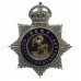 Kent County Constabulary Senior Officer's Enamelled Cap Badge - King's Crown