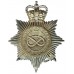 Staffordshire Police Enamelled Helmet Plate - Queen's Crown