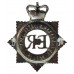 Dorset & Bournemouth Constabulary Senior Officer's Enamelled Cap Badge - Queen's Crown