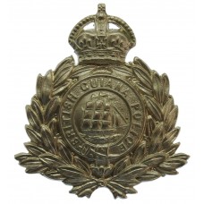 British Guiana Police Cap Badge - King's Crown