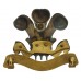 10th Royal Hussars Officer's Silver & Gilt Cap Badge