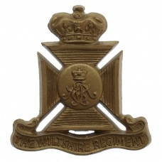 Wiltshire Regiment WW2 Plastic Economy Cap Badge