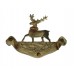 Bedfordshire & Hertfordshire Regiment Bi-metal Collar Badge