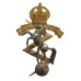 Royal Electrical & Mechanical Engineers (R.E.M.E.) Officer's Dress Cap Badge - King's Crown (2nd Pattern)