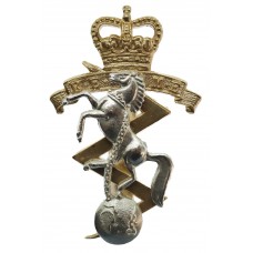 Royal Electrical & Mechanical Engineers (R.E.M.E.) Anodised (Staybrite) Cap Badge