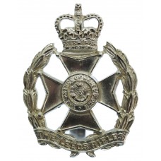 Prince of Wales's Own Regiment of Yorkshire (The Leeds Rifles) Anodised (Staybrite) Cap Badge 