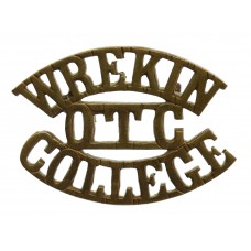 Wrekin College O.T.C. (WREKINK/OTC/COLLEGE) Shoulder Title