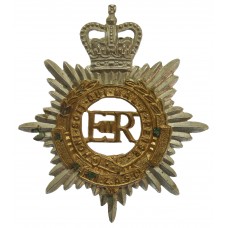 Royal New Zealand Army Service Corps (R.N.Z.A.S.C.) Bi-Metal Cap Badge - Queen's Crown