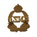 New Zealand Expeditionary Force (N.Z.E.F.) Brass & Enamel Sweetheart Brooch - King's Crown