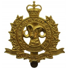 Canadian Rocky Mountain Rangers Cap Badge - Queen's Crown