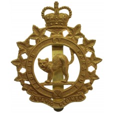 Canadian Ontario Regiment Cap Badge - Queen's Crown