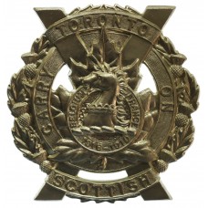 Canadian Toronto Scottish Cap Badge
