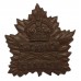 2nd Canadian Mounted Rifles (British Columbia Horse) WW1 C.E.F. Cap Badge