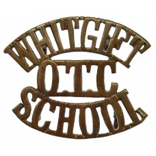 Whitgift School O.T.C. (WHITGIFT/O.T.C/SCHOOL) Shoulder Title