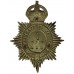 Bristol Constabulary Night Helmet Plate (C116) - King's Crown