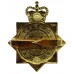 Dorset Police Enamelled Cap Badge - Queen's Crown