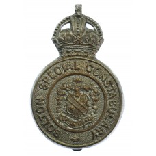 Bolton Special Constabulary Cap Badge - King's Crown