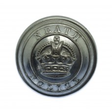 Neath Police Chrome Button (26mm)