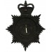 East Sussex Constabulary Night Helmet Plate - Queen's Crown