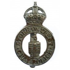 Stoke-on-Trent City Police Cap Badge - King's Crown