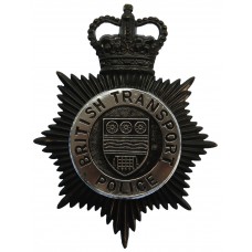 British Transport Police (B.T.P.) Night Hemet Plate - Queen's Cro