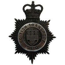 British Transport Police (B.T.P.) Night Hemet Plate - Queen's Cro