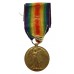 WW1 Victory Medal - Pte. C.H. Ward, East Yorkshire Regiment - Wounded