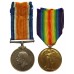 WW1 British War & Victory Medal Pair - Pte. W.R. Byass, 21st (Yeoman Rifles) Bn. King's Royal Rifle Corps