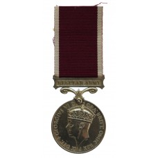 George VI Army Long Service & Good Conduct Medal - W.O.Cl.2. R. Slater, East Lancashire Regiment (Previously Loyals) - Listed as Wounded & Missing 1/6/1940