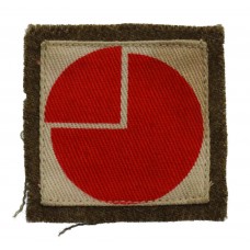 4th Infantry Division Printed Formation Sign (2nd Pattern)
