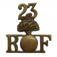 23rd (1st Sportsman's) Bn. Royal Fusiliers (23/R Grenade F) Shoulder Title