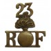 23rd (1st Sportsman's) Bn. Royal Fusiliers (23/R Grenade F) Shoulder Title