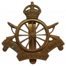 Army Cyclist Corps Cap Badge (12 Spokes)