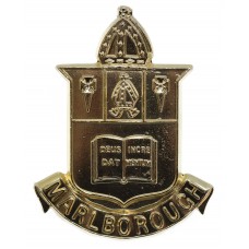 Marlborough College O.T.C. Anodised (Staybrite) Cap Badge