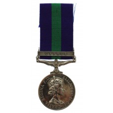 General Service Medal (Clasp - Cyprus) - Gnr. B.D. Stevens, Royal Artillery