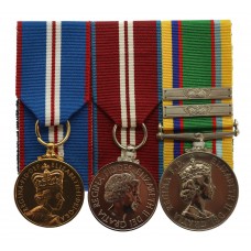 2002 Golden Jubilee, 2012 Diamond Jubilee and Cadet Forces Medal 
