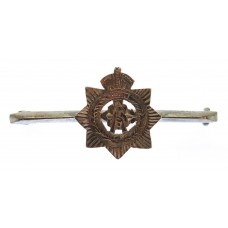 WW1 Army Service Corps (A.S.C.) Rose Gold on Sterling Silver Sweetheart Brooch