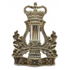 Army Junior School of Music Metal Cap Badge