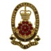 The Queen's Lancashire Regiment Metal & Enamel Cap Badge