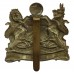 WW1 Manchester Regiment Non Voided Coat of Arms Bi-metal Cap Badge