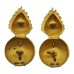 Pair of Royal Fusiliers (City of London Regiment) Officer's Collar Badges