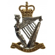 Royal Irish Rangers Anodised (Staybrite) Cap Badge