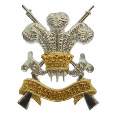 3rd Carabiniers Officer's Dress Cap Badge