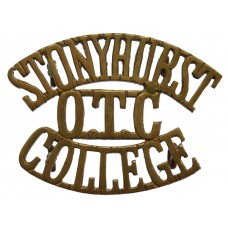 Stonyhurst College O.T.C. (STONYHURST/OTC/COLLEGE) Shoulder Title